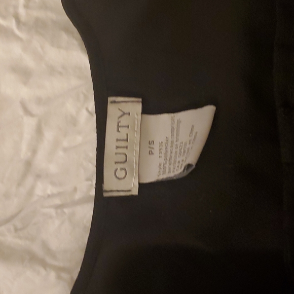 Black crepe tank, size small - Picture 2 of 2